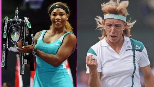 Serena Williams and Martina Navratilova are two of the players with the most WTA Finals match wins