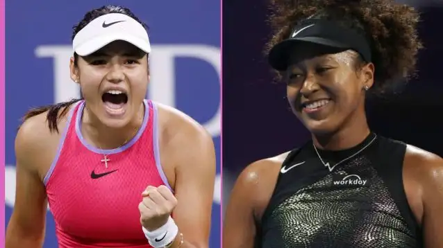 Emma Raducanu and Naomi Osaka
