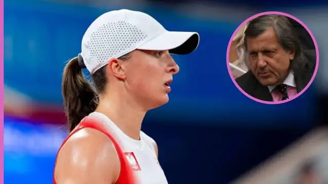 Iga Swiatek and Ilie Nastase