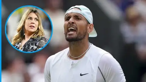 Pictured: Nick Kyrgios and Marion Bartoli