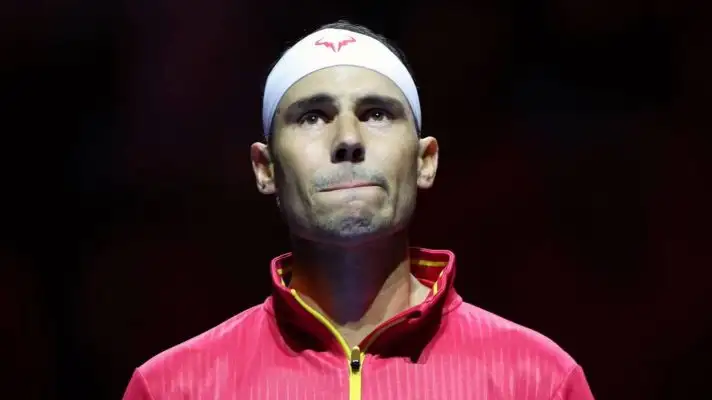 Rafael Nadal shows his emotions