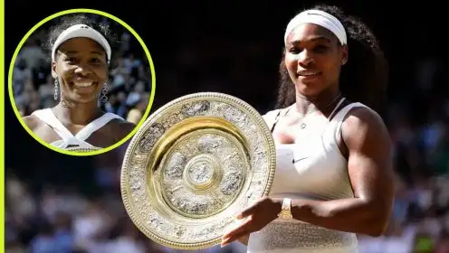 Pictured: Serena Williams and Venus Williams