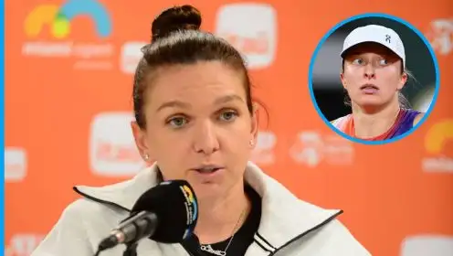 Simona Halep and Iga Swiatek