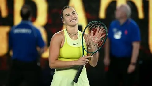 Pictured: Aryna Sabalenka