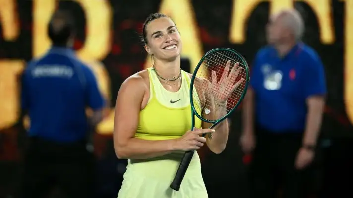 Pictured: Aryna Sabalenka