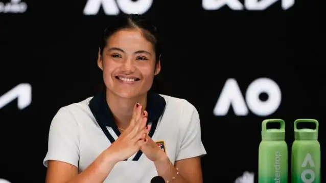 Emma Raducanu press conference