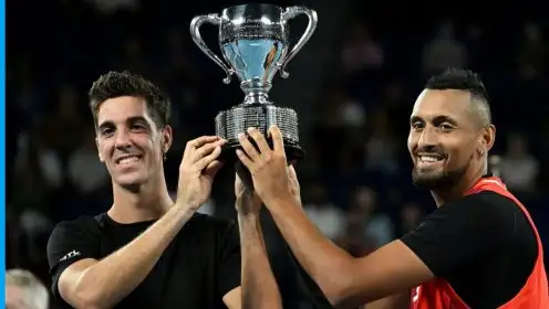 Nick Kyrgios and Thanasi Kokkinakis