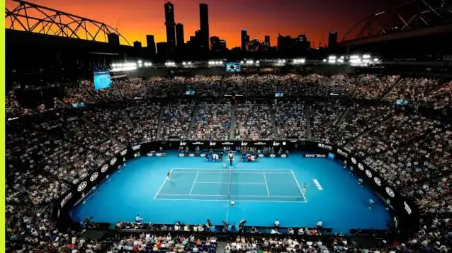 Pictured: Melbourne Park - Australian Open venue