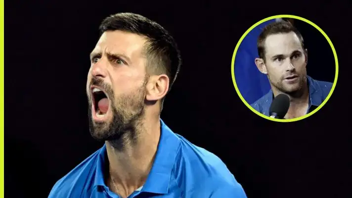 Novak Djokovic and Andy Roddick