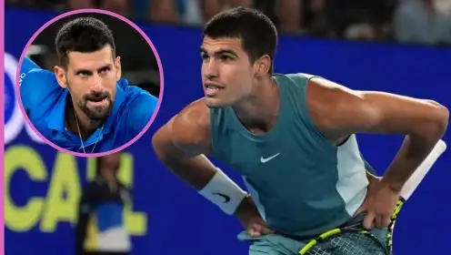 Novak Djokovic and Carlos Alcaraz