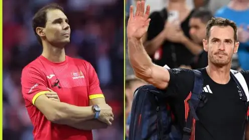 Rafael Nadal and Andy Murray retired in 2024