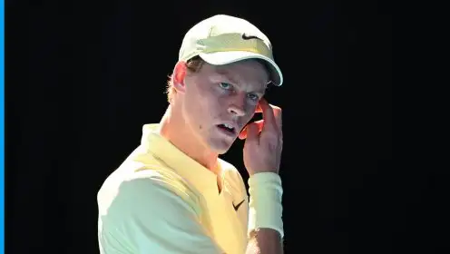 Jannik Sinner at the Australian Open