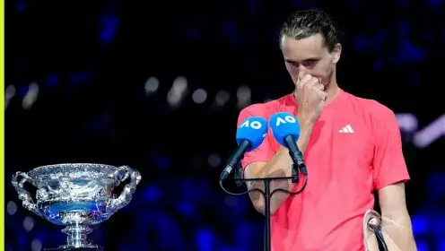 Alexander Zverev at the Australian Open