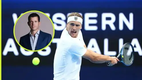 Alexander Zverev and Tim Henman