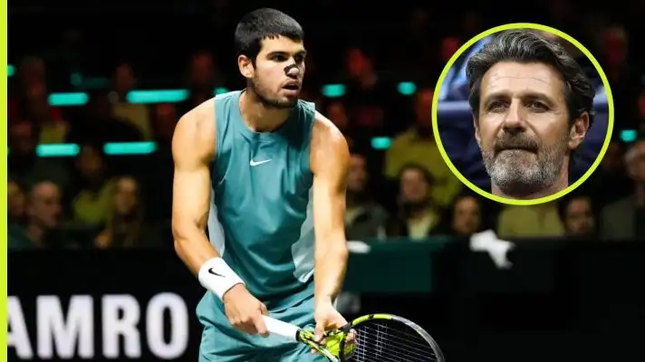 Carlos Alcaraz and Patrick Mouratoglou