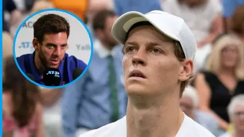 Juan Martin del Potro and Jannik Sinner