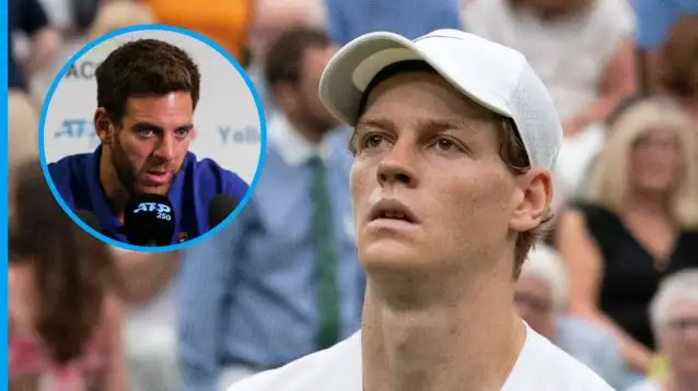 Juan Martin del Potro and Jannik Sinner
