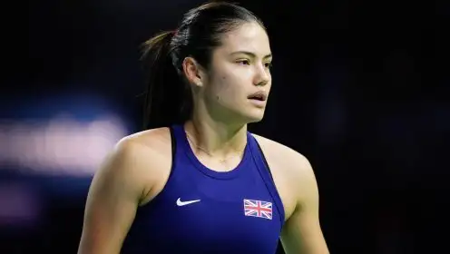 Pictured: Emma Raducanu