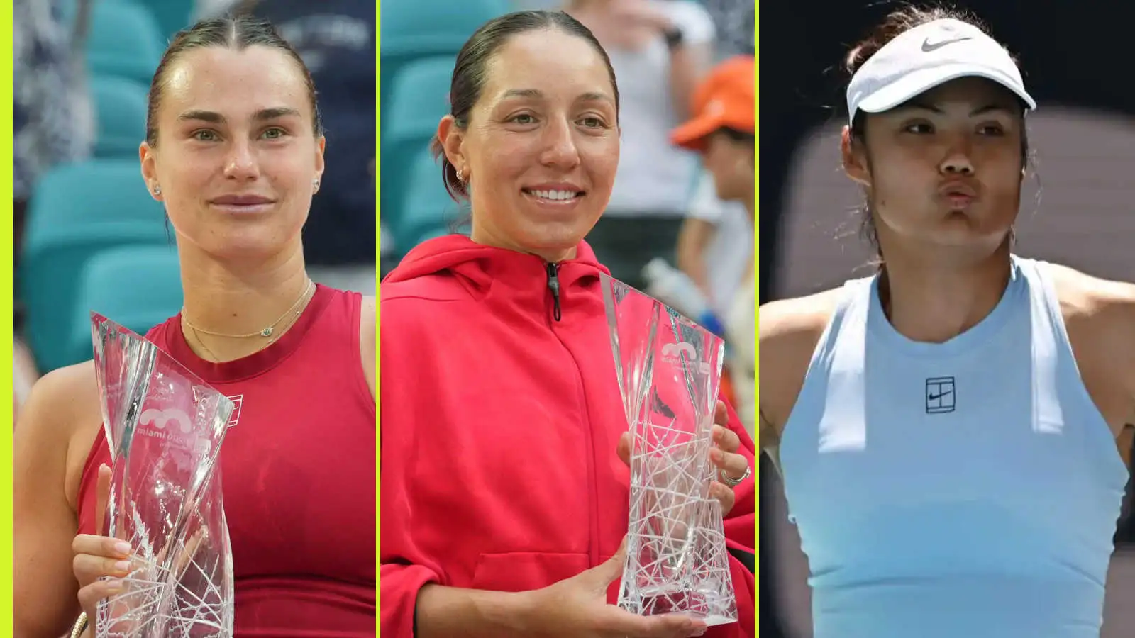 How much money and points did Sabalenka, Pegula, Swiatek, Gauff, Andreeva earn at Miami Open?