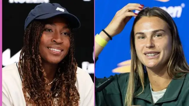Coco Gauff and Aryna Sabalenka