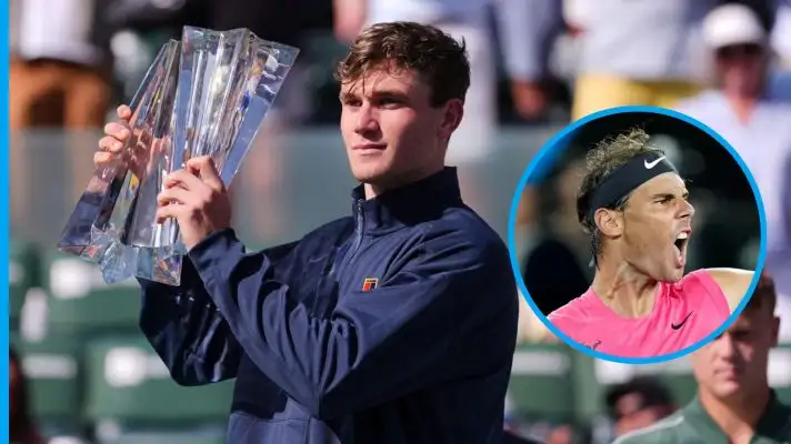 Jack Draper and Rafael Nadal