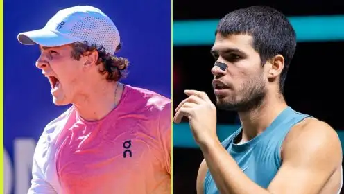 Joao Fonseca and Carlos Alcaraz