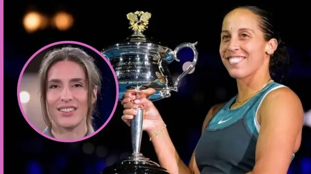 Pictured: Madison Keys and Andrea Petkovic.