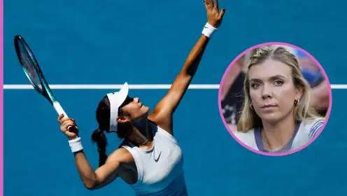 Emma Raducanu and Katie Boulter