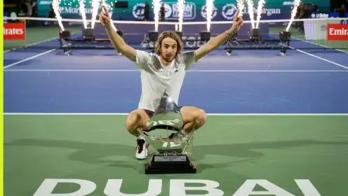 Stefanos Tsitsipas won in Dubai