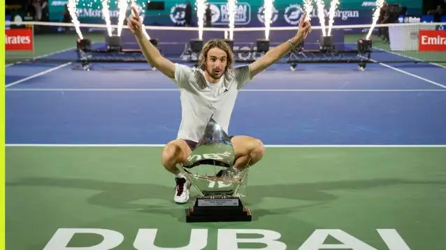 Stefanos Tsitsipas won in Dubai