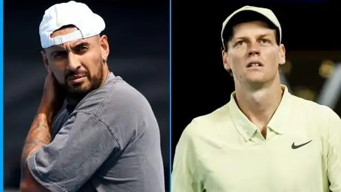 Nick Kyrgios andJannik Sinner.