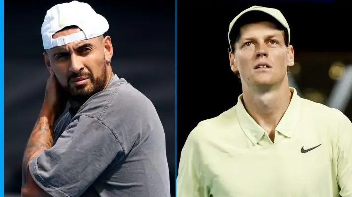 Nick Kyrgios andJannik Sinner.