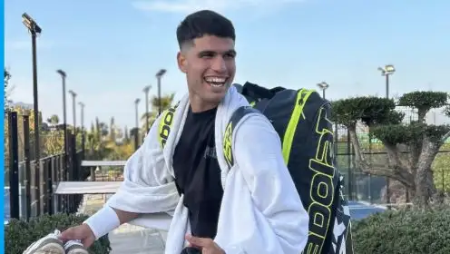 Carlos Alcaraz at La Manga Club