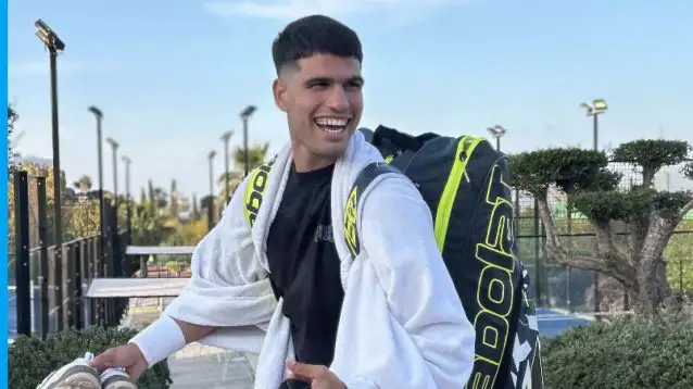 Carlos Alcaraz at La Manga Club