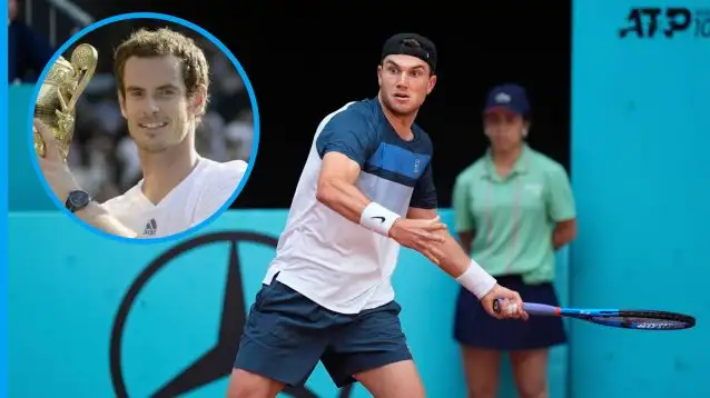 Jack Draper and Andy Murray