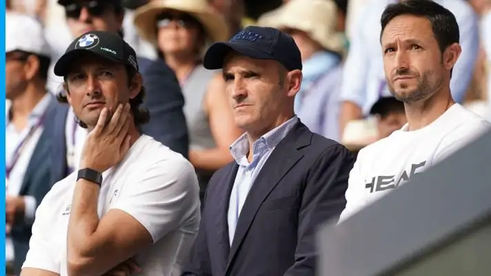 Carlos Alcaraz's manager Albert Molina