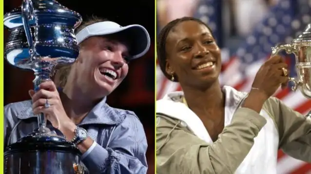 Pictured: Former world No 1's Caroline Wozniacki and Venus Williams.