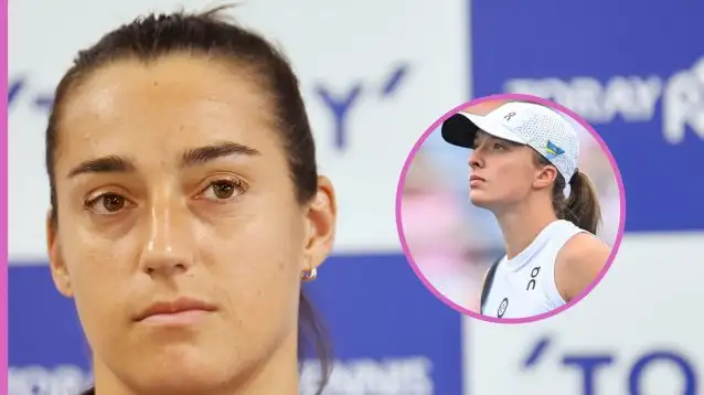 Caroline Garcia and Iga Swiatek