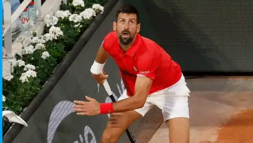 Novak Djokovic at Roland Garros