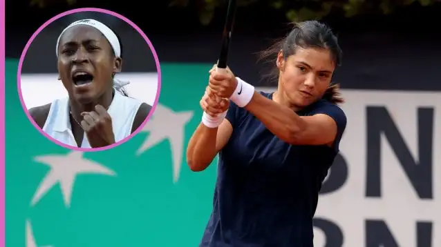 Emma Raducanu and Coco Gauff
