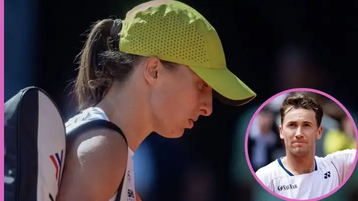 Iga Swiatek and Casper Ruud