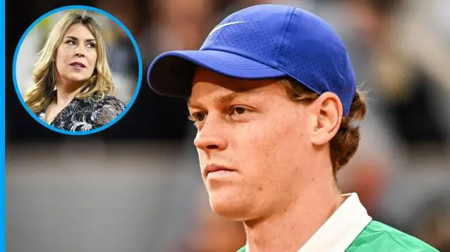 Pictured: Jannik Sinner and Marion Bartoli