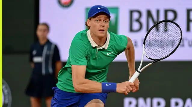 Jannik Sinner at the French Open