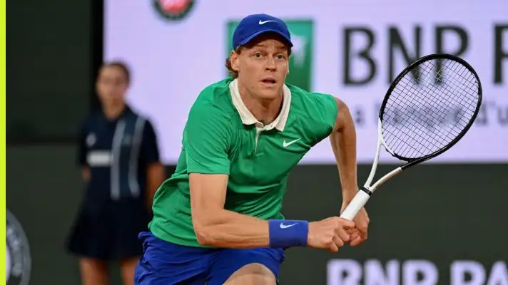 Jannik Sinner at the French Open