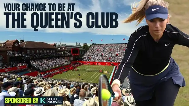 Your chance to be at Queen's Club
