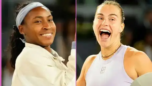 Pictured: Coco Gauff and Aryna Sabalenka