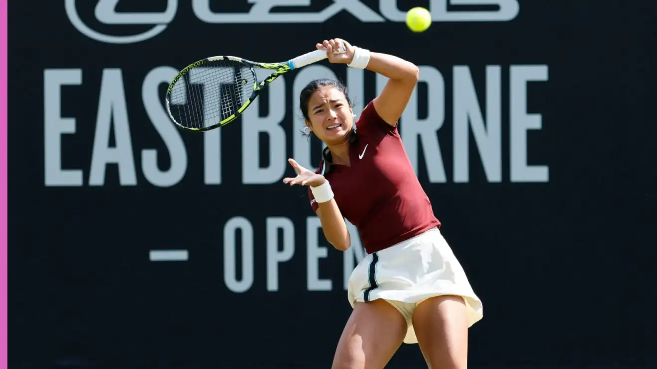 Alexandra Eala at the Eastbourne Open