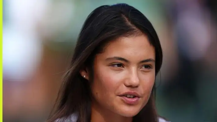 Emma Raducanu at Wimbledon