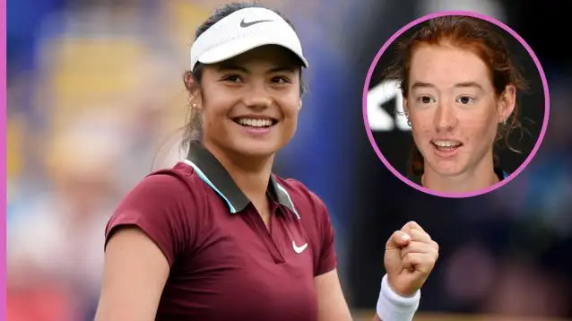 Pictured: Emma Raducanu and Maya Joint