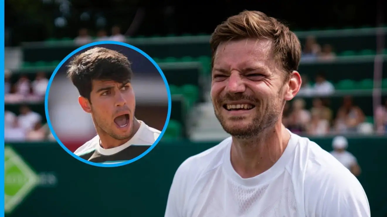 David Goffin and Carlos Alcaraz